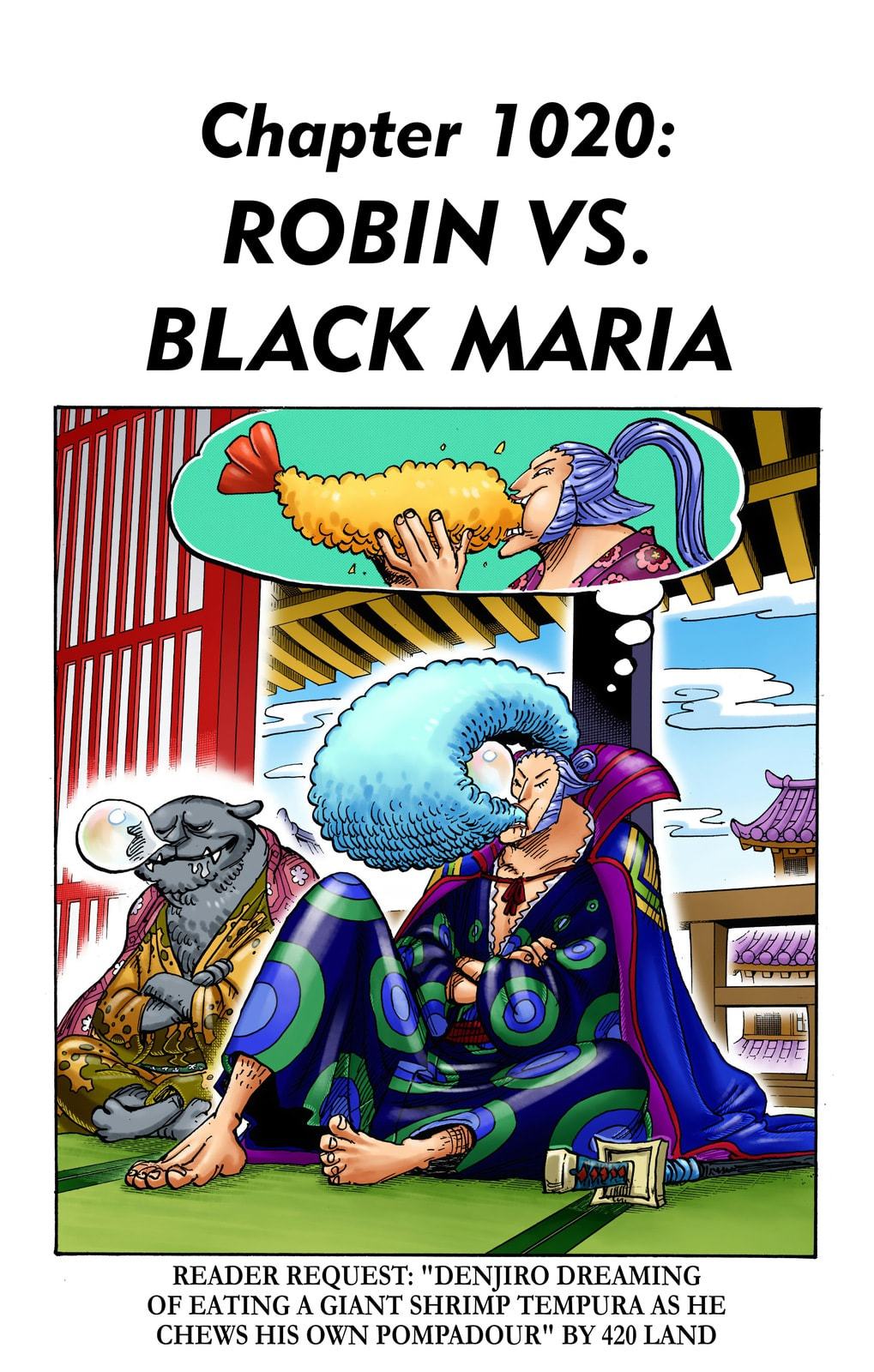 One Piece Digital Colored Chapter 1020 image 01